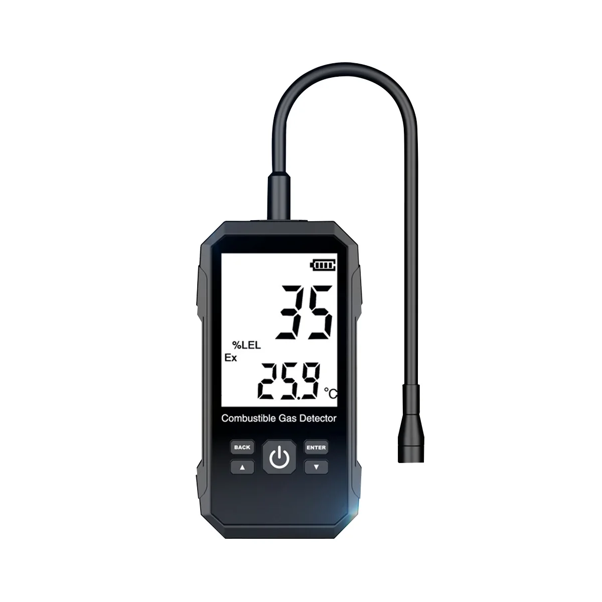 Gas Leak Detector Analyzer Methane Combustible Natural Tester Sound Double Alarm LCD Alcohol Gas Leak Sensor
Gas Leak Detector Analyzer Methane Combustible Natural Tester Sound Double Alarm LCD Alcohol Gas Leak Sensor