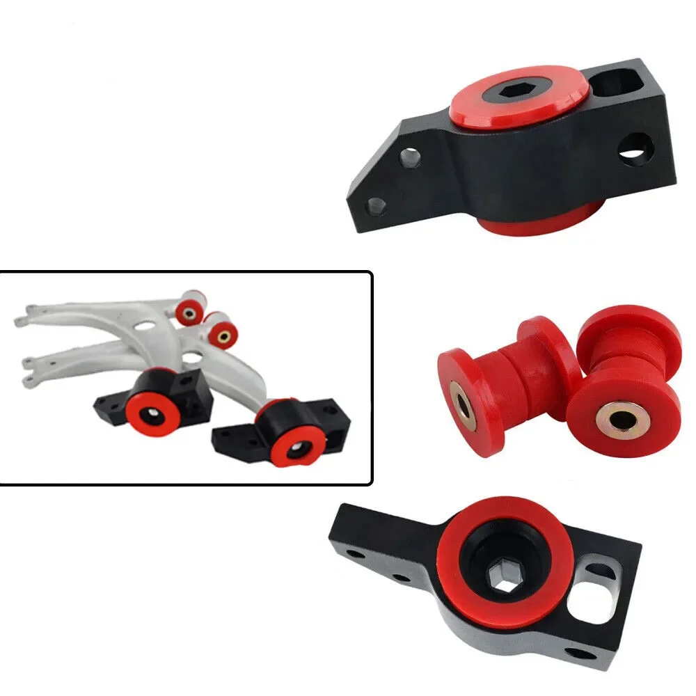 Polyurethane Front Lower Control Arm Bracket With Bushing For VW Golf Jetta Audi A3
Polyurethane Front Lower Control Arm Bracket With Bushing For VW Golf Jetta Audi A3