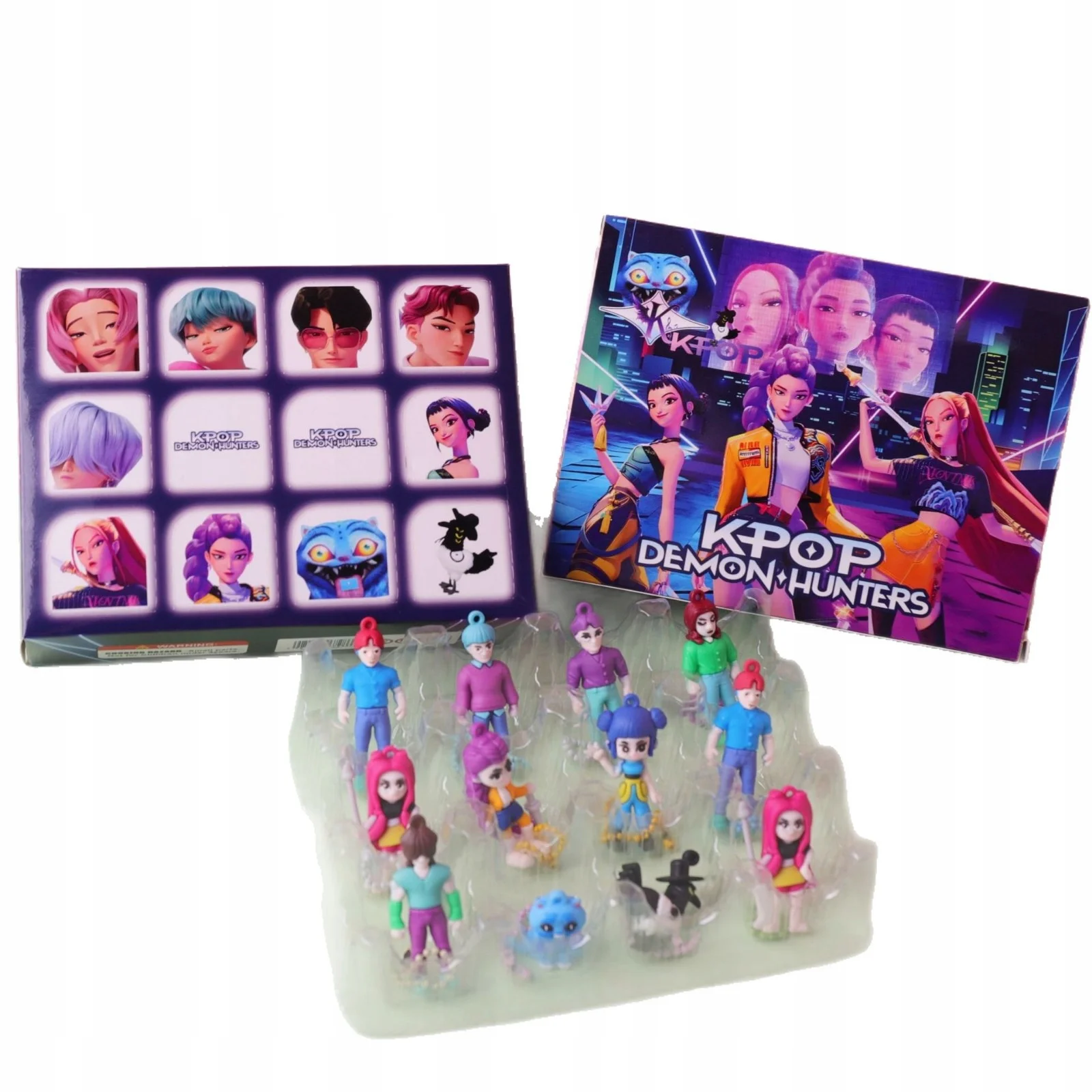 12 шт. K-POP Demon Hunters Huntr/x Blind Box — набор мягких виниловых фигурок-сюрприз, коллекционная игрушка в стиле аниме для вечеринок и игр
12 шт. K-POP Demon Hunters Huntr/x Blind Box — набор мягких виниловых фигурок-сюрприз, коллекционная игрушка в стиле аниме для вечеринок и игр