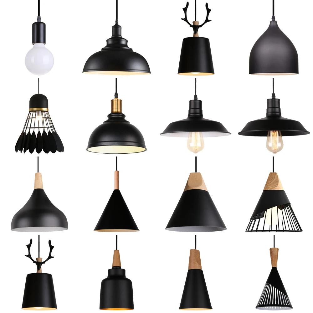 Vintage LED Iron Lampshade Retro Chandeliers Pendant Lights for Loft Kitchen Dining Bedroom Home Indoor Lighting Hanging Lamp
Vintage LED Iron Lampshade Retro Chandeliers Pendant Lights for Loft Kitchen Dining Bedroom Home Indoor Lighting Hanging Lamp