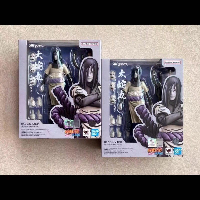 BANDAI Naruto Original Box Figure SHF Naruto Series Orochimaru—The Inquirer Who Seeks The Truth Forever—Collection Gifts
BANDAI Naruto Original Box Figure SHF Naruto Series Orochimaru—The Inquirer Who Seeks The Truth Forever—Collection Gifts