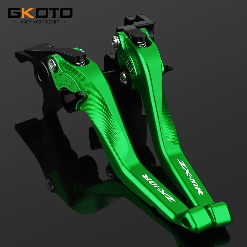 For Kawasaki ZX10R ZX-10R ZX10RR 2016-2024 Motorcycle Brand New Accessories Short Adjustable Brake Clutch Levers
For Kawasaki ZX10R ZX-10R ZX10RR 2016-2024 Motorcycle Brand New Accessories Short Adjustable Brake Clutch Levers