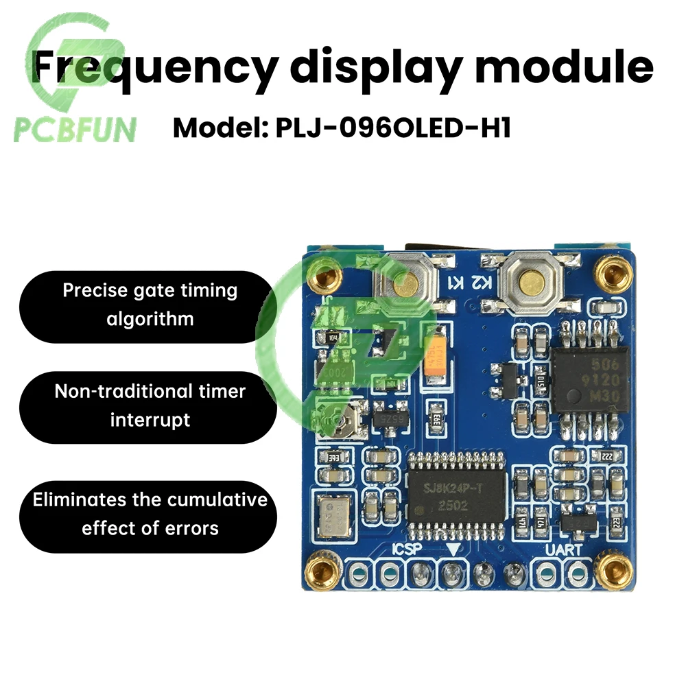 Высокоточный частотомер 20 МГц-2,7 ГГц, цифровой измеритель радиочастотных сигналов с OLED-дисплеем для радиостанций, раций
Высокоточный частотомер 20 МГц-2,7 ГГц, цифровой измеритель радиочастотных сигналов с OLED-дисплеем для радиостанций, раций