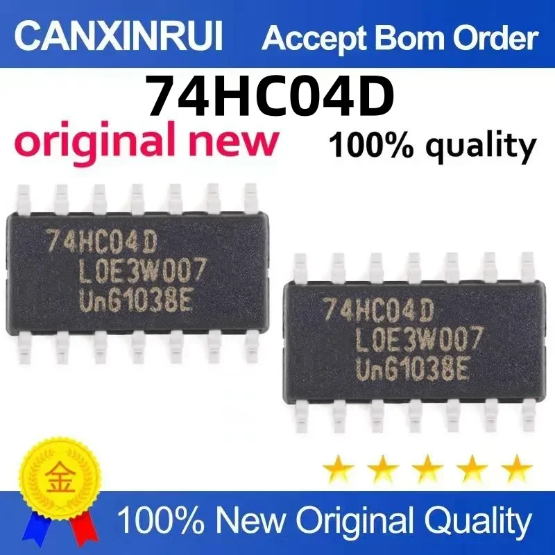 (5-100 pieces) Brand new original 74HC04D 74HC04D SOP-14 logic chip IC in stock
(5-100 pieces) Brand new original 74HC04D 74HC04D SOP-14 logic chip IC in stock