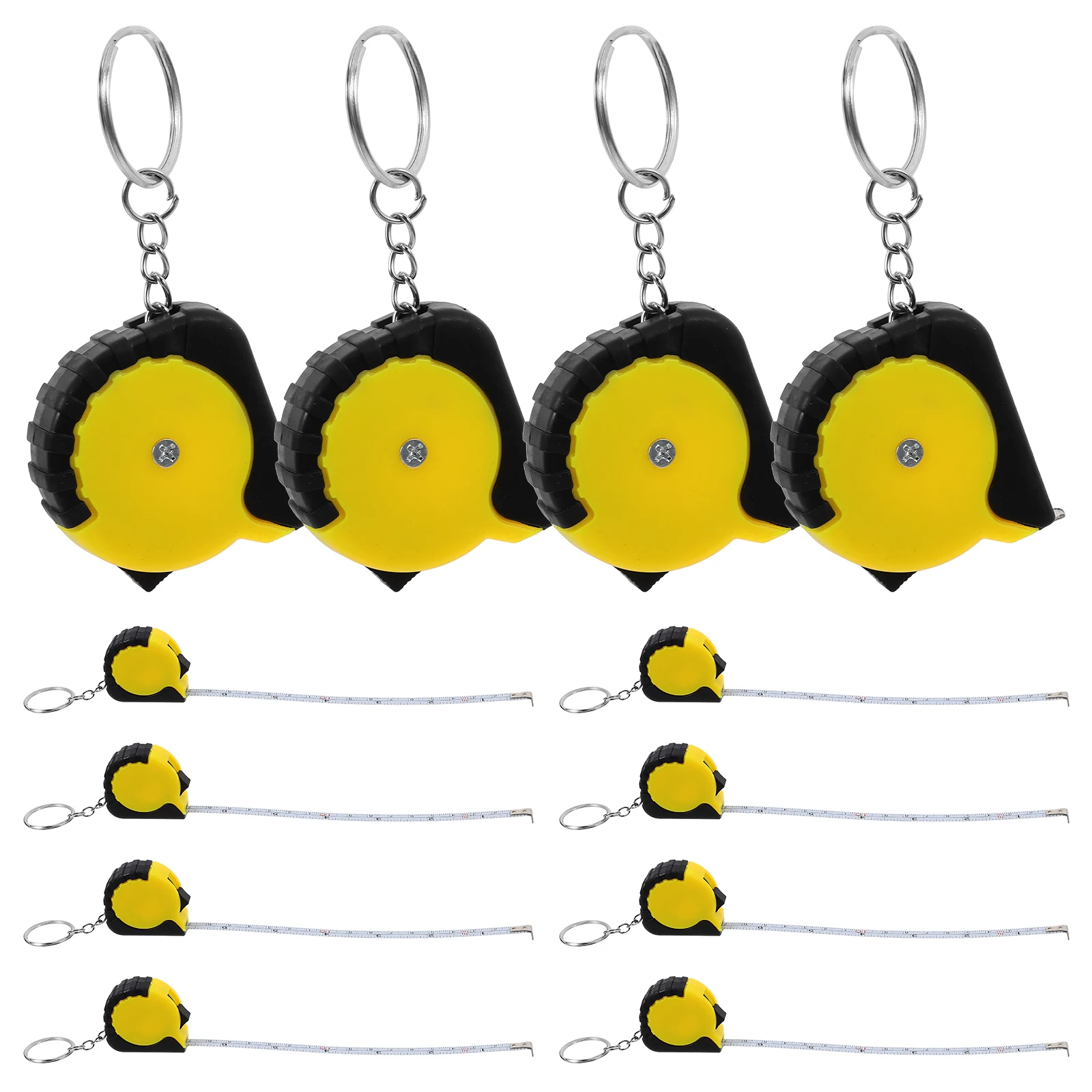 12pcs Steel Tape Mini Retractable Key Chain Compact Keychain Measuring Tape ABS Steel Small Measuring Portable
12pcs Steel Tape Mini Retractable Key Chain Compact Keychain Measuring Tape ABS Steel Small Measuring Portable