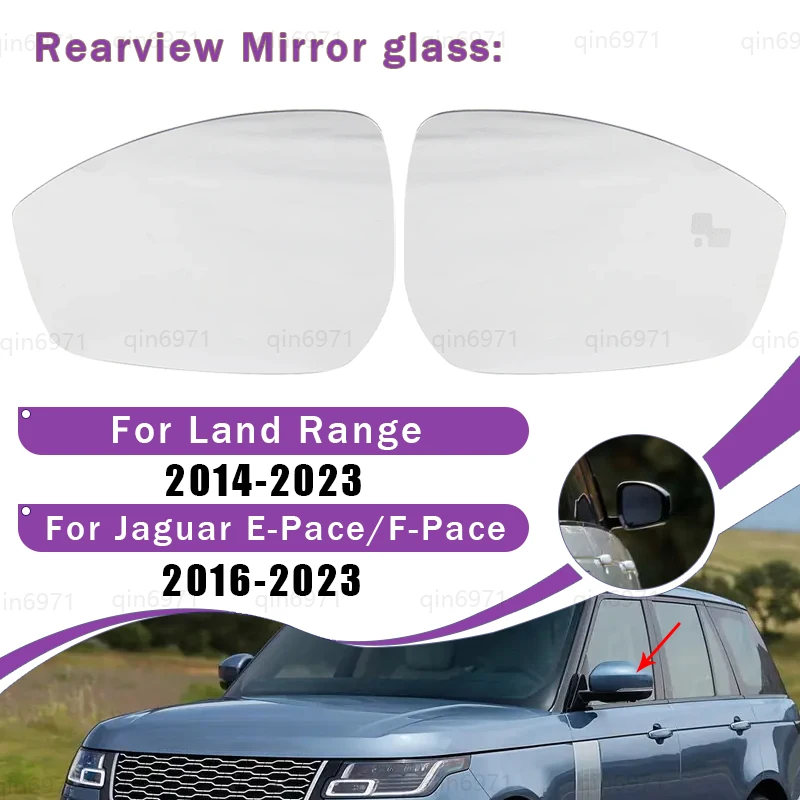 Blind Spot Side Mirror for Land Rover Discovery Sport 2015- Range Rover Evoque 2014-Replacement Automatic Heatable Rearview
Blind Spot Side Mirror for Land Rover Discovery Sport 2015- Range Rover Evoque 2014-Replacement Automatic Heatable Rearview