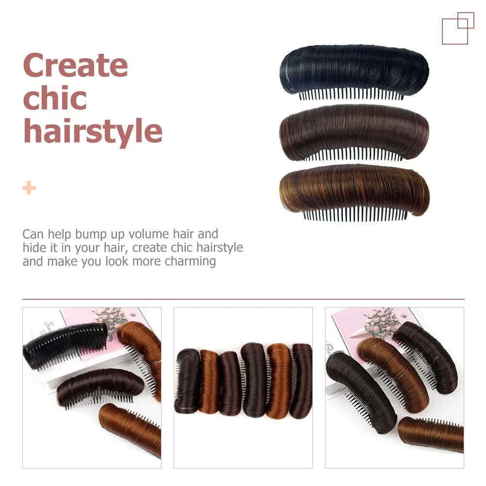 3Pcs Hair Padding Clips Bump Up Tools for Women Natural Volume Increase Pad Soft Secure Hold No Damage Styling Essential Kit
3Pcs Hair Padding Clips Bump Up Tools for Women Natural Volume Increase Pad Soft Secure Hold No Damage Styling Essential Kit