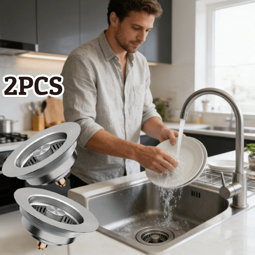 Сетчатый фильтр для кухонной раковины из нержавеющей стали, заглушка для слива, корзина-ловушка для пищевых отходов, предотвращающая засоры, для кухонь, ресторанов, отелей
Сетчатый фильтр для кухонной раковины из нержавеющей стали, заглушка для слива, корзина-ловушка для пищевых отходов, предотвращающая засоры, для кухонь, ресторанов, отелей