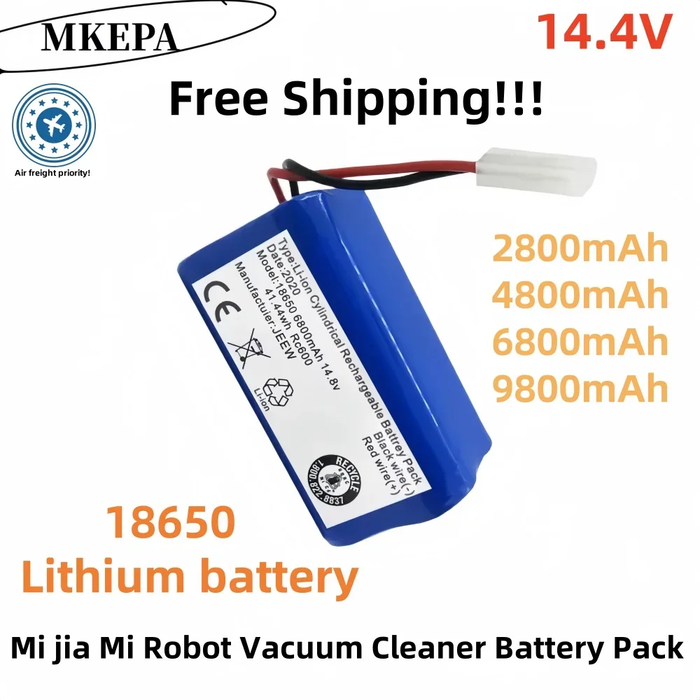 4S1P 14.4V robot rechargeable lithium-ion battery vacuum cleaner essential G1 vacuum cleaner battery pack.
4S1P 14.4V robot rechargeable lithium-ion battery vacuum cleaner essential G1 vacuum cleaner battery pack.