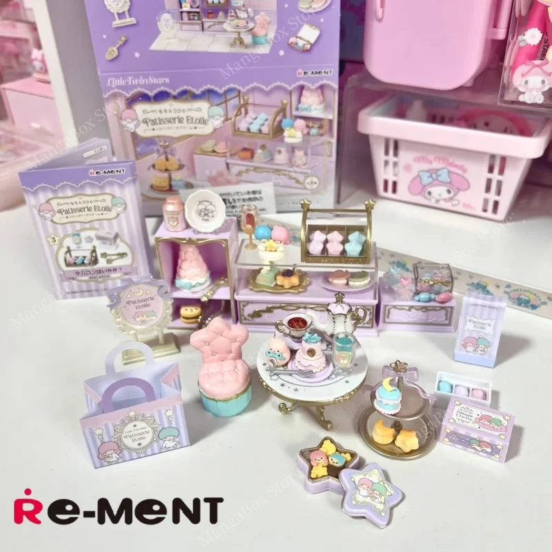 Коллекционная миниатюрная игрушка-сюрприз REMENT Sanrio KiKi&LaLa Patisserie Etoile: Игровой набор «Звездный десертный магазин» с фигурками и декорацией для кукольного домика
Коллекционная миниатюрная игрушка-сюрприз REMENT Sanrio KiKi&LaLa Patisserie Etoile: Игровой набор «Звездный десертный магазин» с фигурками и декорацией для кукольного домика