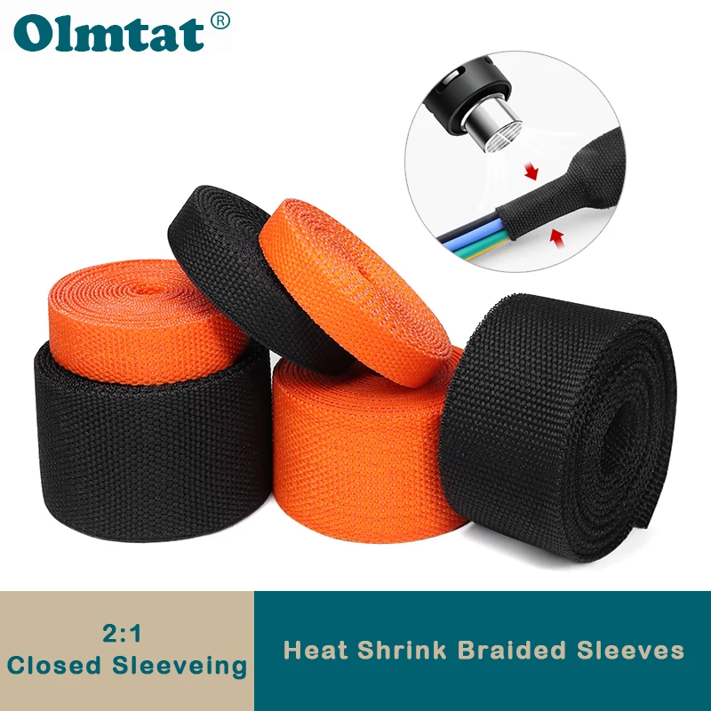 Braided Cable Sleeve Heat Shrink Tube 6/8/10/12mm Insulation Flam Retardant PET Auto Line Organizer Wire Wrap Sheath Protection
Braided Cable Sleeve Heat Shrink Tube 6/8/10/12mm Insulation Flam Retardant PET Auto Line Organizer Wire Wrap Sheath Protection