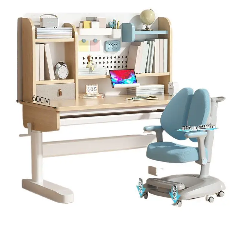 Children's Study Table, Primary School Students Can Lift The Desk, Bookcase, Integrated Combination Study Table, Solid Wood Writ
Children's Study Table, Primary School Students Can Lift The Desk, Bookcase, Integrated Combination Study Table, Solid Wood Writ
