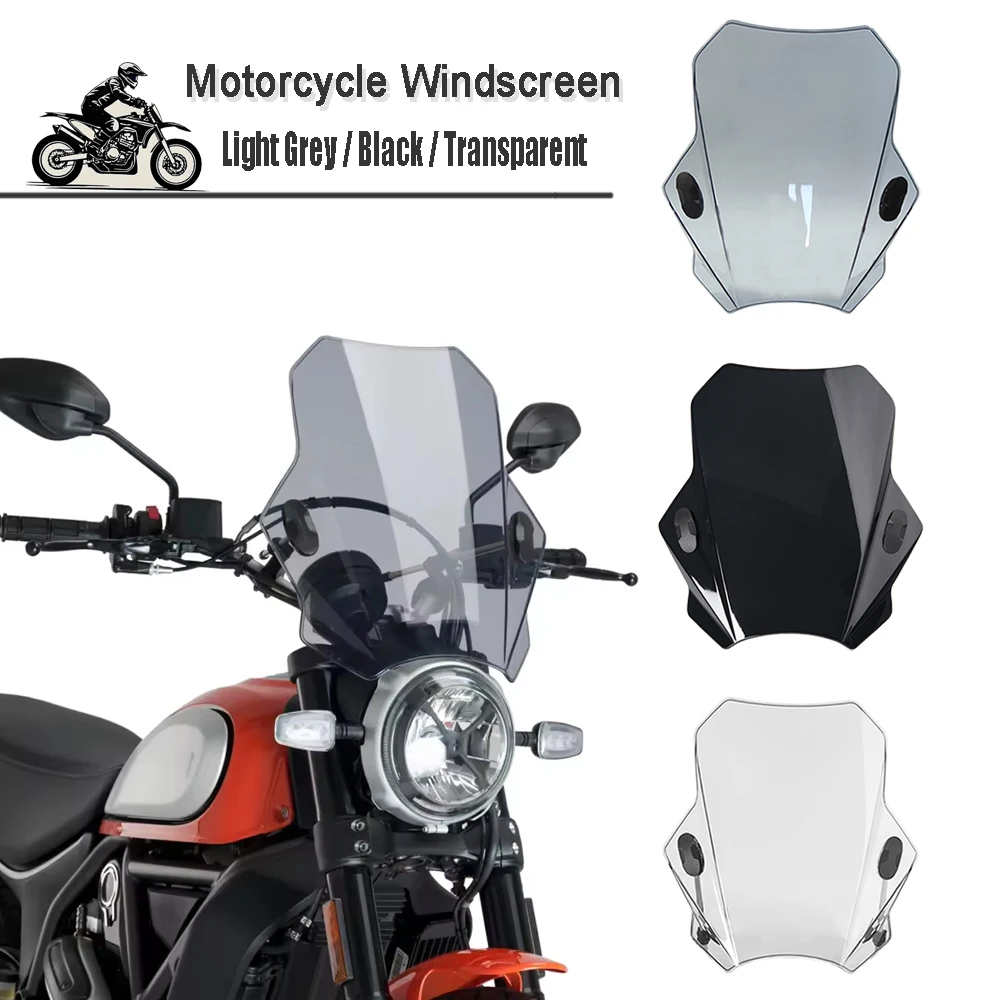 For HYPERMOTARD 796 939 SP 950 SP 1100 S / SCRAMBLER ICON / FULL THROTTLE Universal Motorcycle Adjustable Wind Screen Windshield
For HYPERMOTARD 796 939 SP 950 SP 1100 S / SCRAMBLER ICON / FULL THROTTLE Universal Motorcycle Adjustable Wind Screen Windshield
