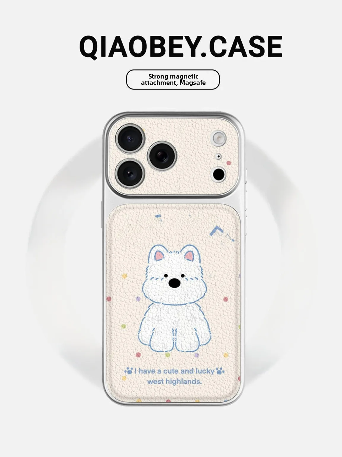 Polka Dot iPhone 17 pro Max Case Cute Cartoon Full Lens Protection Women's Style Quick Change Versatile 17 Large Window Design
Polka Dot iPhone 17 pro Max Case Cute Cartoon Full Lens Protection Women's Style Quick Change Versatile 17 Large Window Design