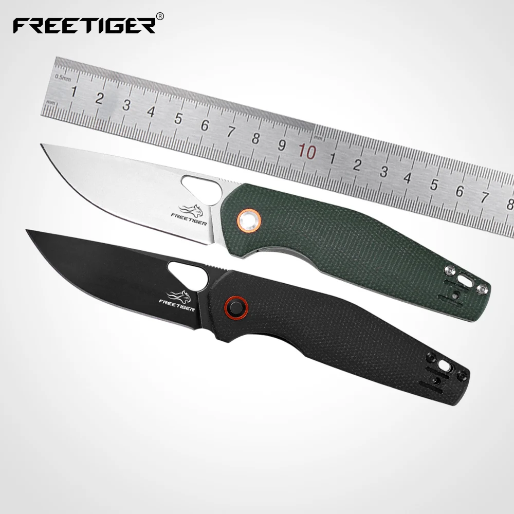FREETIGER FT939 Folding Knife D2 Steel Blade Micarta Handle Small Pocket Knife for Camping Hunting Tactical Survival EDC Tools
FREETIGER FT939 Folding Knife D2 Steel Blade Micarta Handle Small Pocket Knife for Camping Hunting Tactical Survival EDC Tools