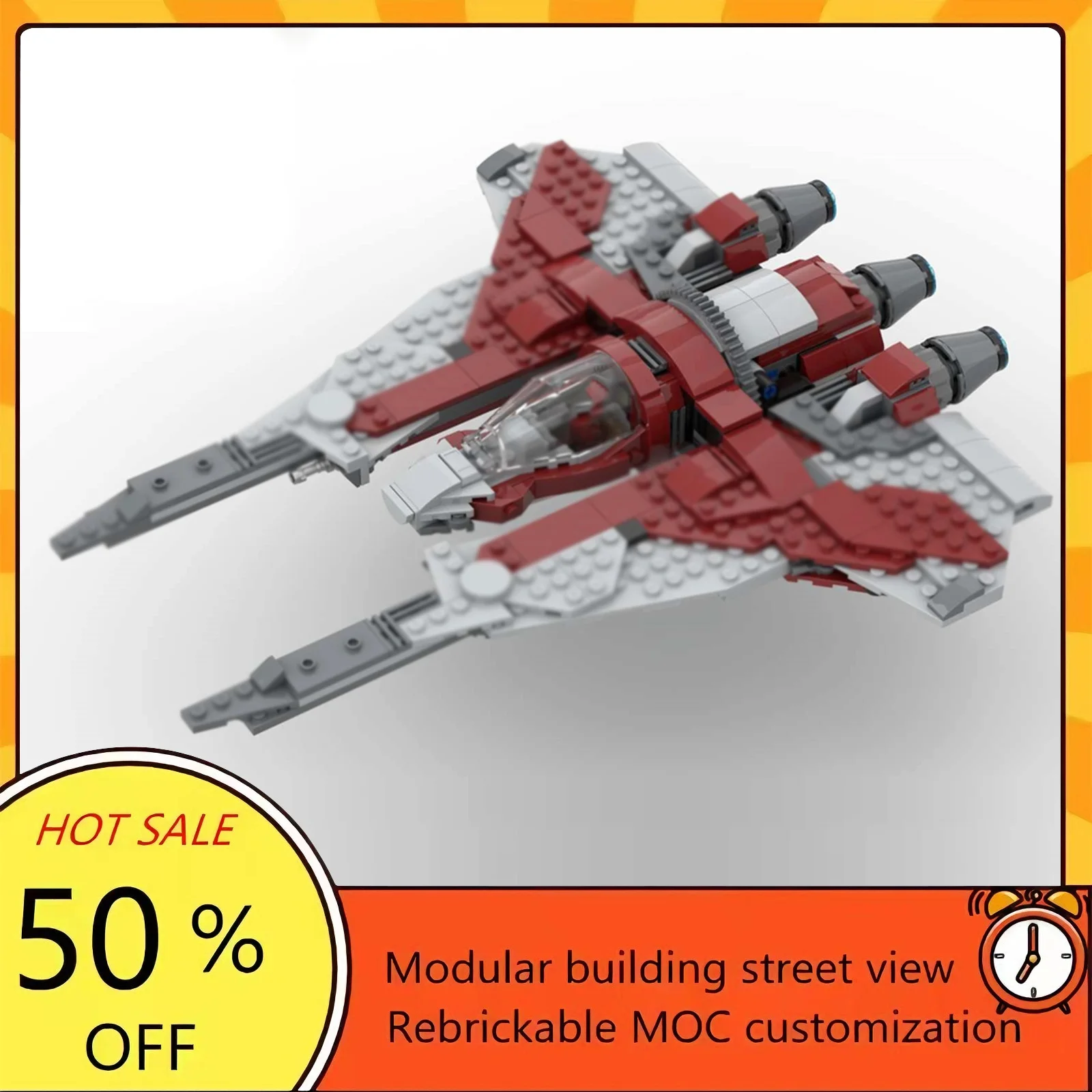 441PCS Popular Space War Movie Model MOC Building Bricks Spaceship Modular Technology Gifts Holiday Assemble Children Toy Suit
441PCS Popular Space War Movie Model MOC Building Bricks Spaceship Modular Technology Gifts Holiday Assemble Children Toy Suit