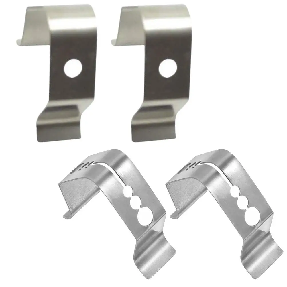 4 Pcs Food Thermometer Clips Stainless Steel Kitchen Grill Accessories Temperature Probe Holder Meat Clamps Thermometer
4 Pcs Food Thermometer Clips Stainless Steel Kitchen Grill Accessories Temperature Probe Holder Meat Clamps Thermometer