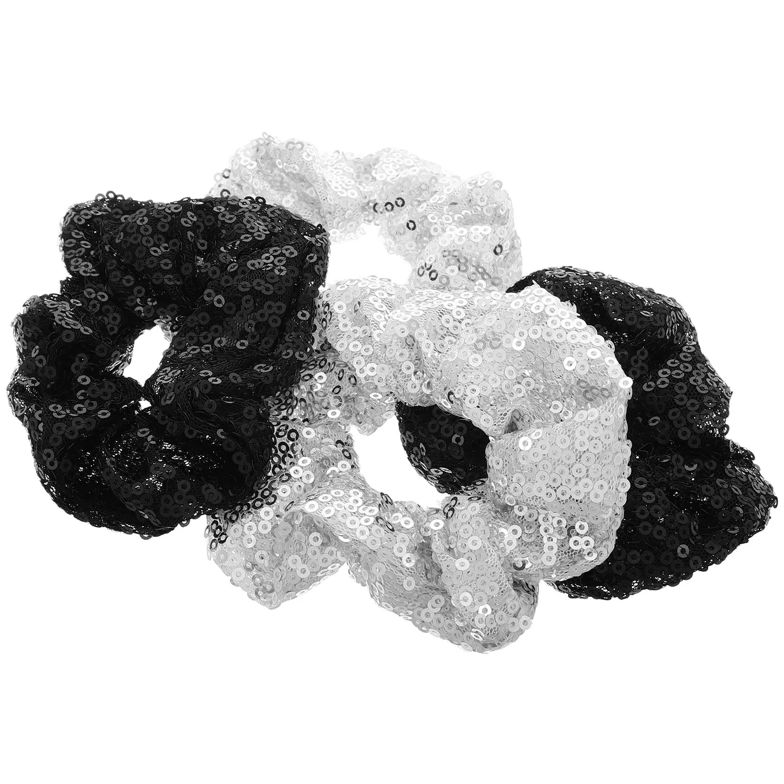 4 Pcs Shiny Sequin Mermaid Pattern Oversized Hair Scrunchies Comfortable Elastic Bands Silver Ponytail Holders Holiday Gifts
4 Pcs Shiny Sequin Mermaid Pattern Oversized Hair Scrunchies Comfortable Elastic Bands Silver Ponytail Holders Holiday Gifts