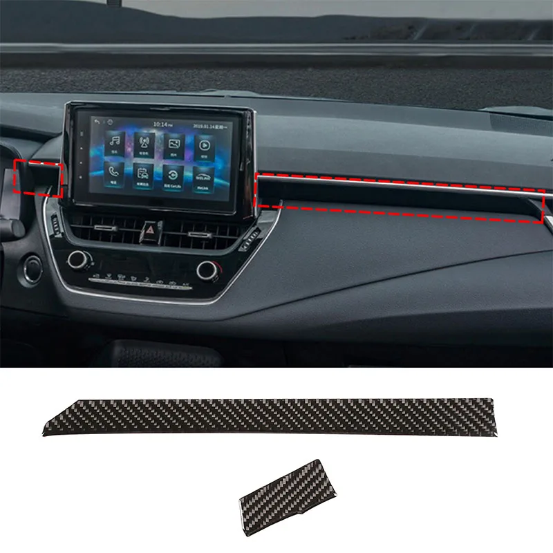 For Toyota Corolla 2019-2020 Soft Carbon Fiber Car Center Console Dashboard Decorative Cover Trim Sticker Car Accessories
For Toyota Corolla 2019-2020 Soft Carbon Fiber Car Center Console Dashboard Decorative Cover Trim Sticker Car Accessories