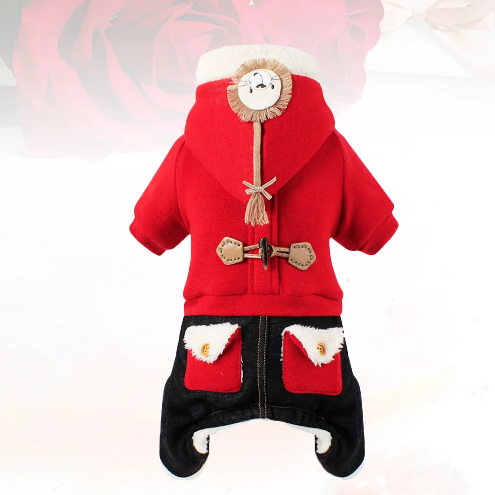 Winter Coat for Dogs Coral Fleece Lion Design Pet Clothing Warm Outfit for Small Dogs Outdoor Walking Jogging Photo Sessions Dog
Winter Coat for Dogs Coral Fleece Lion Design Pet Clothing Warm Outfit for Small Dogs Outdoor Walking Jogging Photo Sessions Dog