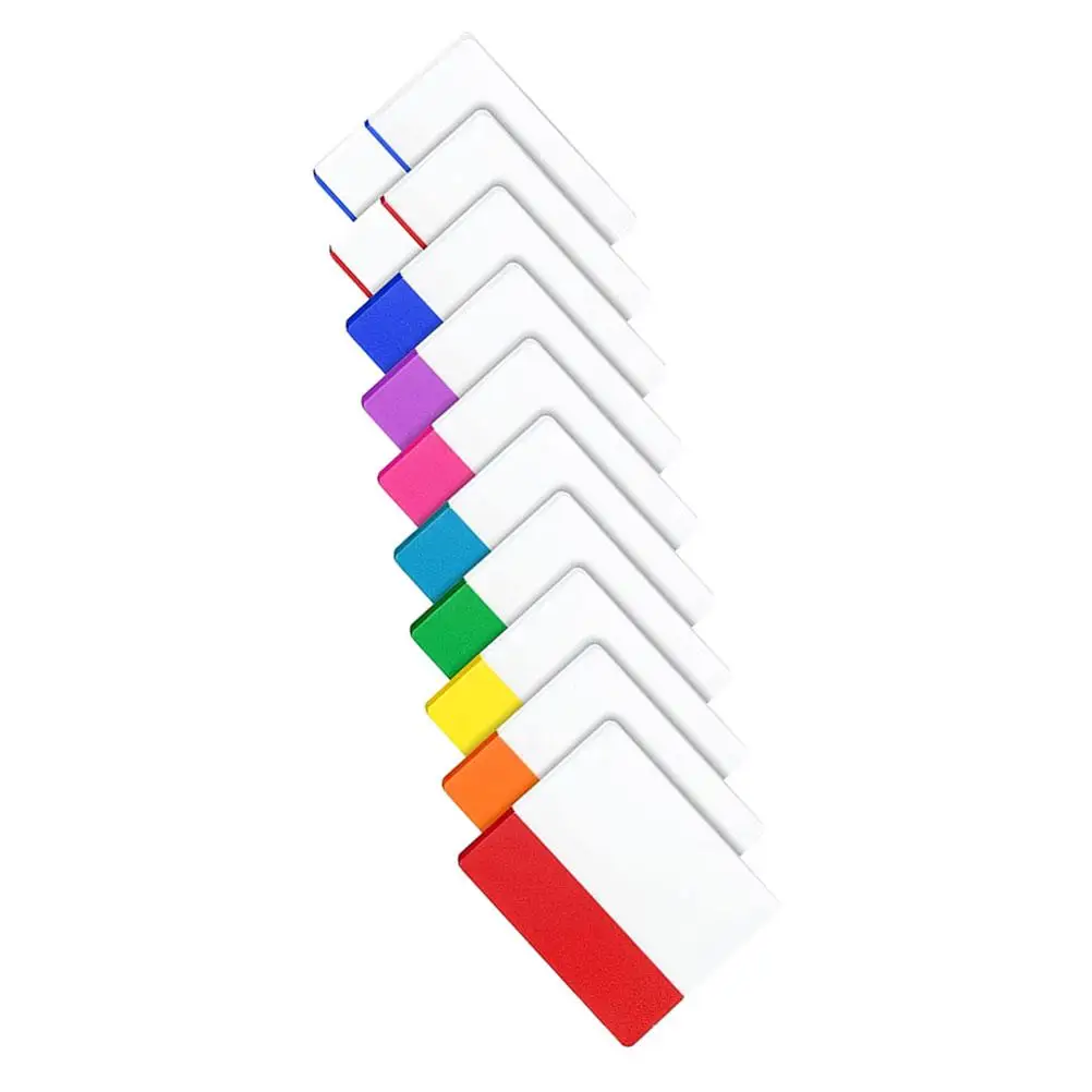 Waterproof Writable Index Tabs 10 Books Semitransparent Adhesive Page Markers Notebook Sticky Tabs File Folder Divider Colored
Waterproof Writable Index Tabs 10 Books Semitransparent Adhesive Page Markers Notebook Sticky Tabs File Folder Divider Colored