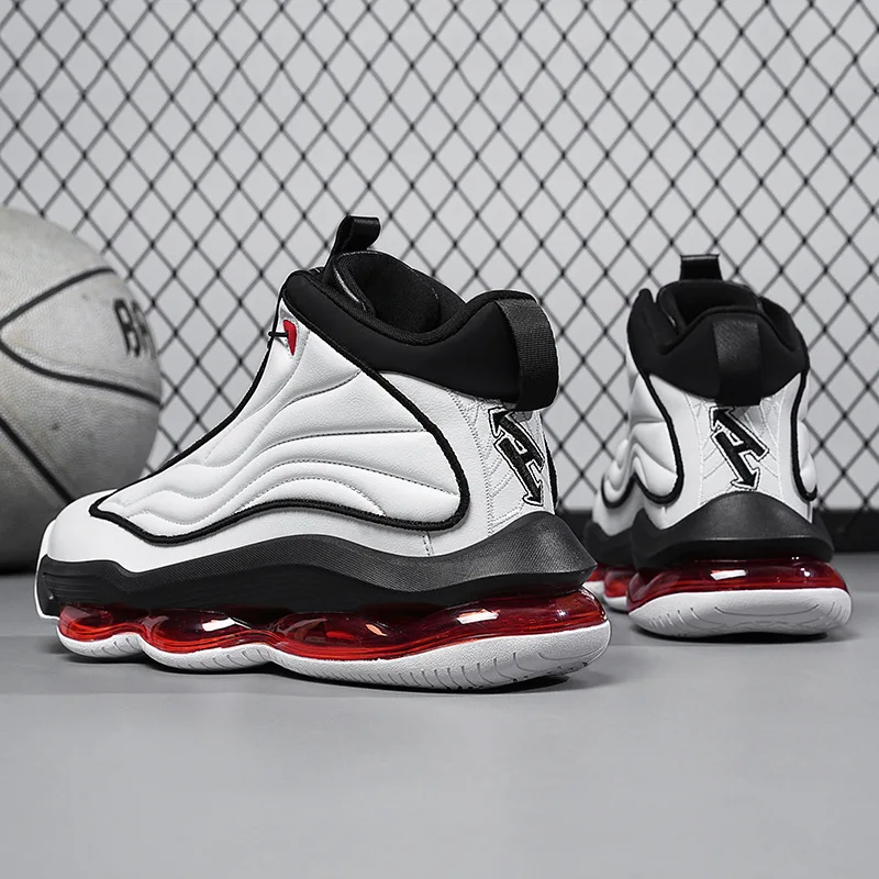 Men's Basketball Shoes Breathable Cushioning Non-Slip Wearable Runing Shoes Gym Training Athletic Basketball Sneakers for Women
Men's Basketball Shoes Breathable Cushioning Non-Slip Wearable Runing Shoes Gym Training Athletic Basketball Sneakers for Women