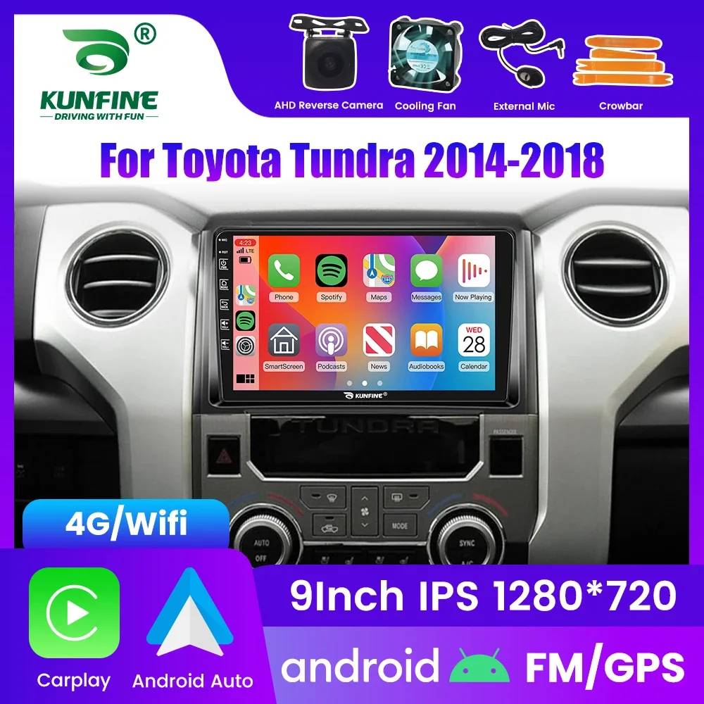 2Din Android Car Radio For Toyota Tundra 2014-2018 Multimedia Video Player GPS Navigation Stereo Audio Head Unit Carplay 4G Wifi
2Din Android Car Radio For Toyota Tundra 2014-2018 Multimedia Video Player GPS Navigation Stereo Audio Head Unit Carplay 4G Wifi