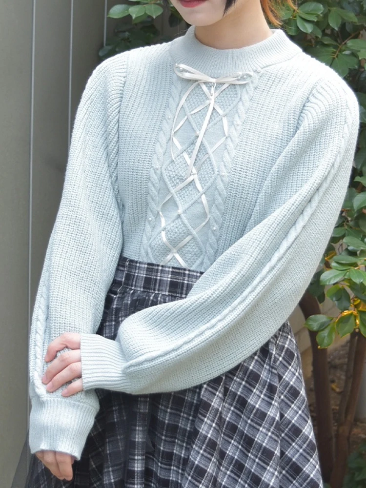 Женский вязаный свитер Ele Long Sve: теплый, модный, в японском стиле, зимний трикотаж, повседневный, из полиэфирного волокна
Женский вязаный свитер Ele Long Sve: теплый, модный, в японском стиле, зимний трикотаж, повседневный, из полиэфирного волокна