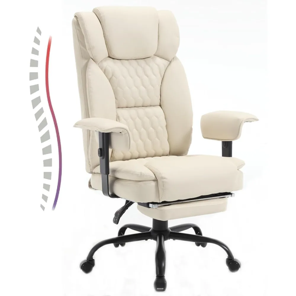 Big and Tall Office Chair 400LBS with Wide Seat High Back Ergonomic Executive Reclining Office Chair with Footrest Leather Compu
Big and Tall Office Chair 400LBS with Wide Seat High Back Ergonomic Executive Reclining Office Chair with Footrest Leather Compu