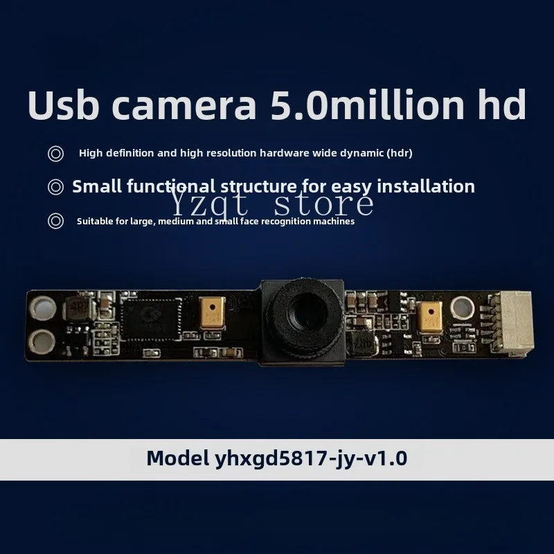 USB high definition 5 million camera, high definition, hardware wide dynamic (HDR) small structure facial recognition
USB high definition 5 million camera, high definition, hardware wide dynamic (HDR) small structure facial recognition