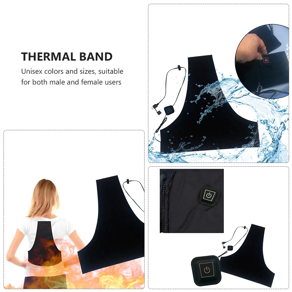 Heating Pad Thermal Vest Belt Black Clothes Men Women Adjustable Temperature Pain Relief USB Heated Pad Alloy Fiber Health Care
Heating Pad Thermal Vest Belt Black Clothes Men Women Adjustable Temperature Pain Relief USB Heated Pad Alloy Fiber Health Care