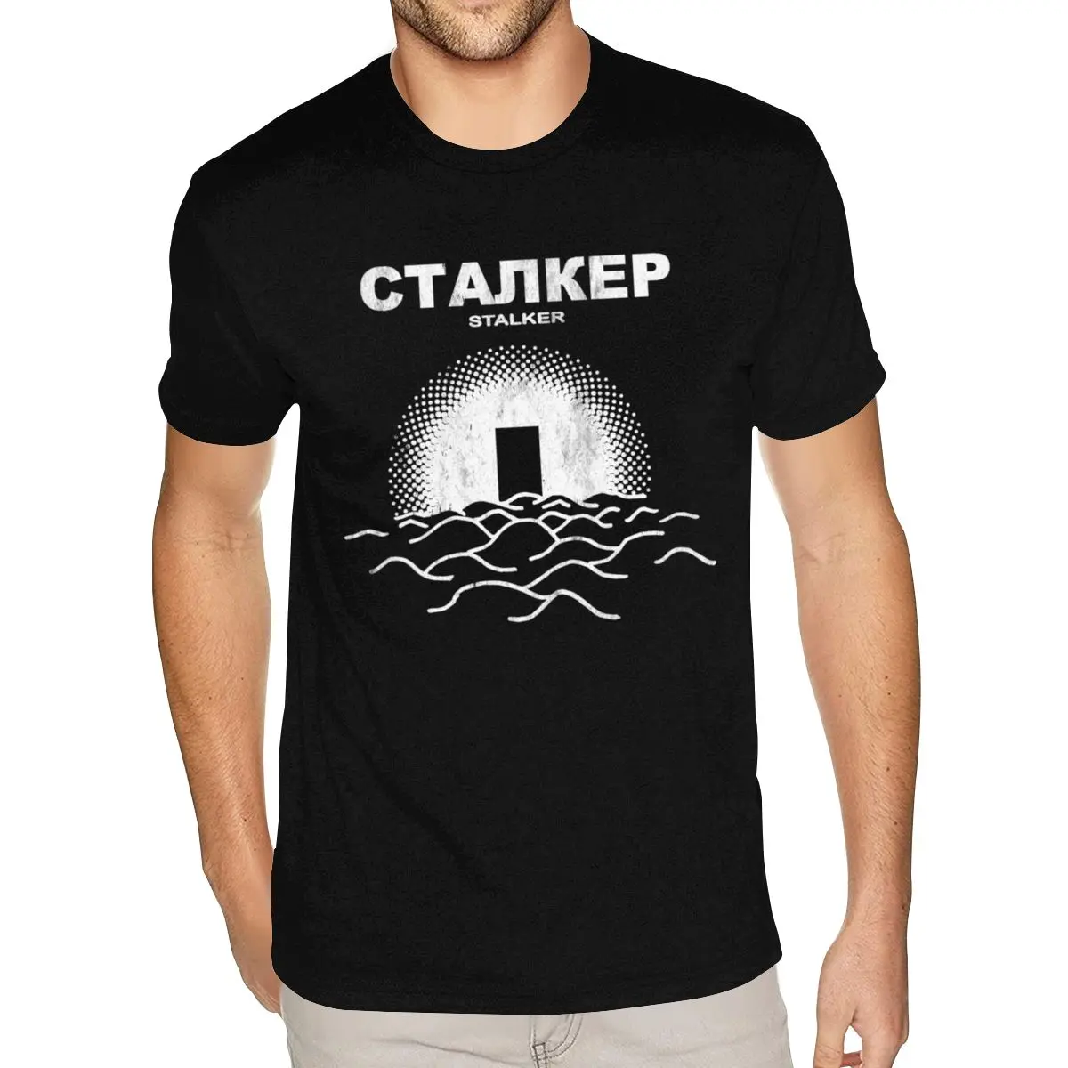 Дешевая футболка Stalker на заказ, мужские футболки XXXL с короткими рукавами, мягкие хлопковые черные футболки с круглым вырезом
Дешевая футболка Stalker на заказ, мужские футболки XXXL с короткими рукавами, мягкие хлопковые черные футболки с круглым вырезом