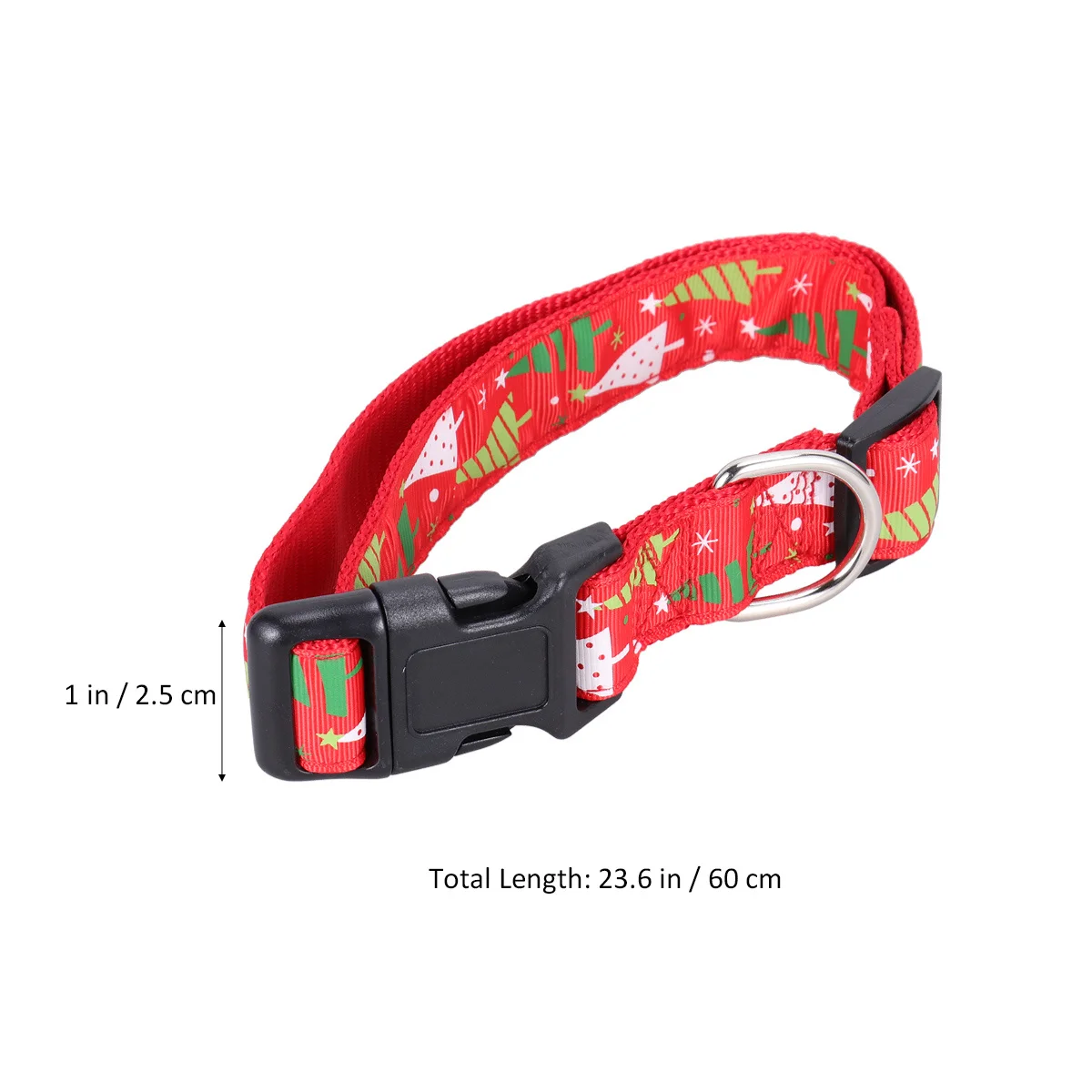 Adjustable Christmas Dog Collar Nylon Material Cartoon Print Pet Ring Comfortable Texture Suitable for Walking and Sports Size L 
Adjustable Christmas Dog Collar Nylon Material Cartoon Print Pet Ring Comfortable Texture Suitable for Walking and Sports Size L