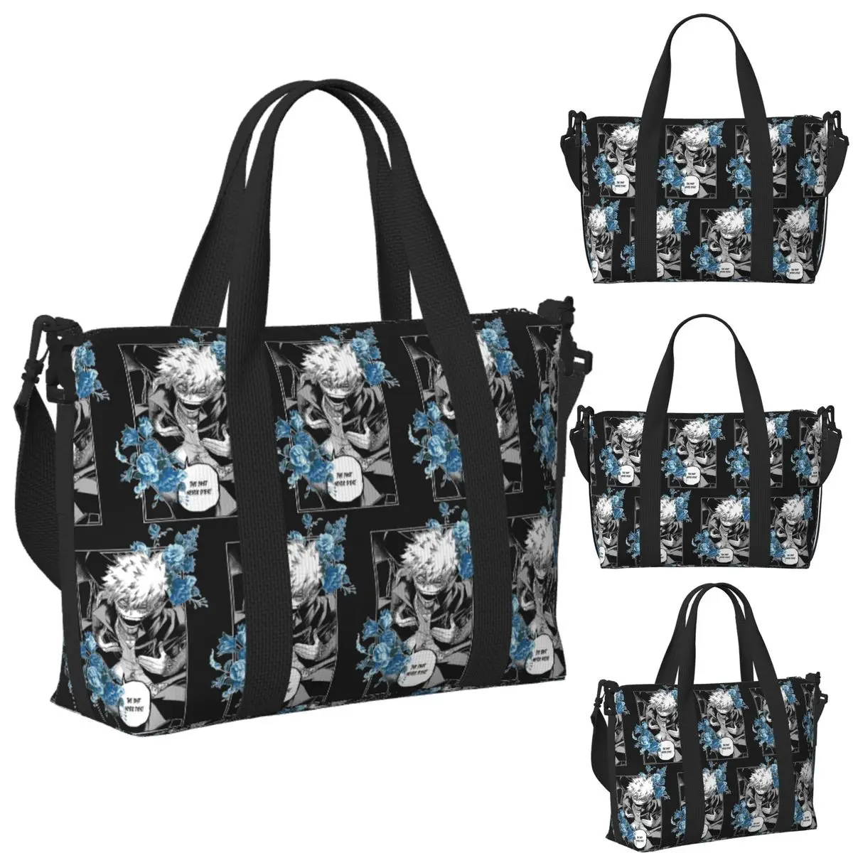 Custom My Hero Academia Dabi Anime Blue Flowers Beach Travel Bag Tote Bags for Gym Yoga Women Shopping Duffle Shoulder Bag
Custom My Hero Academia Dabi Anime Blue Flowers Beach Travel Bag Tote Bags for Gym Yoga Women Shopping Duffle Shoulder Bag