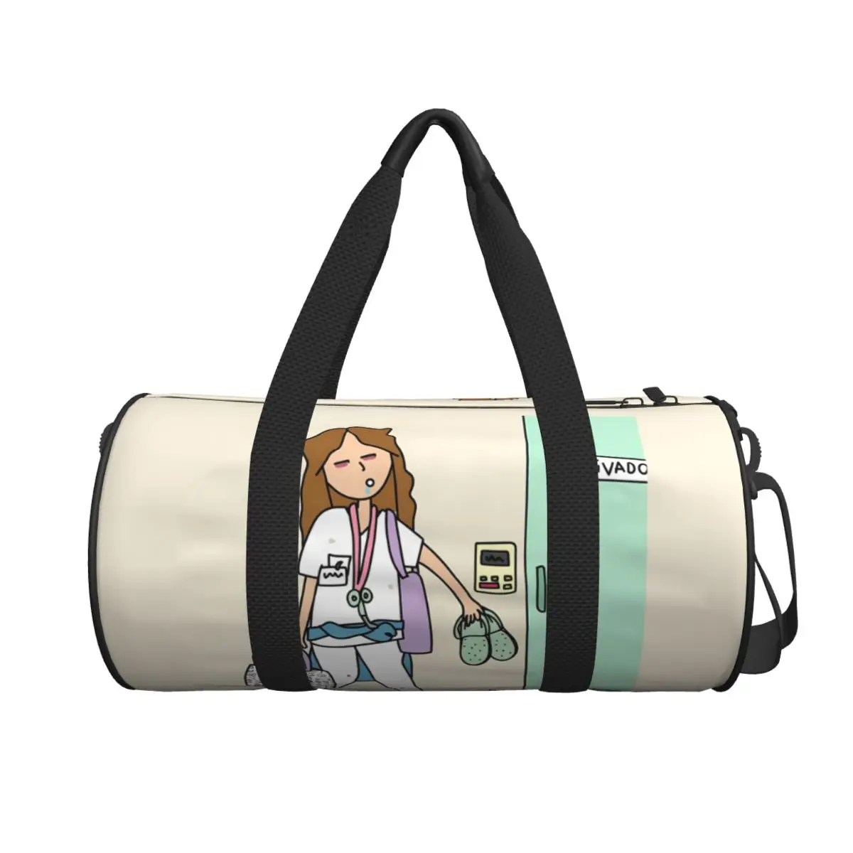 Men's Travel Bag Comfort Doctor Nurse Gym Bag Large Enfermera En Apuros Waterproof Printed Handbag Novelty Luggage Sports Bag
Men's Travel Bag Comfort Doctor Nurse Gym Bag Large Enfermera En Apuros Waterproof Printed Handbag Novelty Luggage Sports Bag