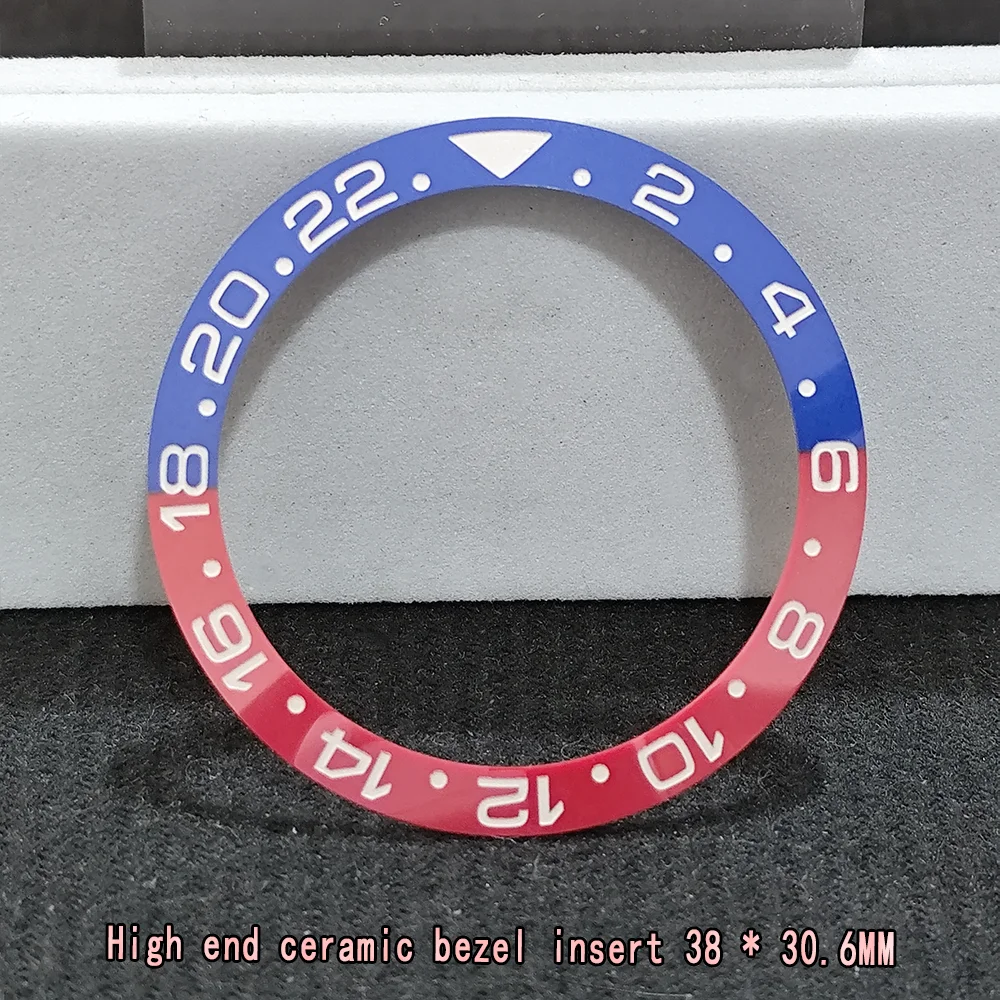 Tilt 38 * 30.6MM Watch Bezel Ceramic GMT And Diving Watchs Inserts Suitable For 40MM Replacement of Accessories Fashionistas
Tilt 38 * 30.6MM Watch Bezel Ceramic GMT And Diving Watchs Inserts Suitable For 40MM Replacement of Accessories Fashionistas