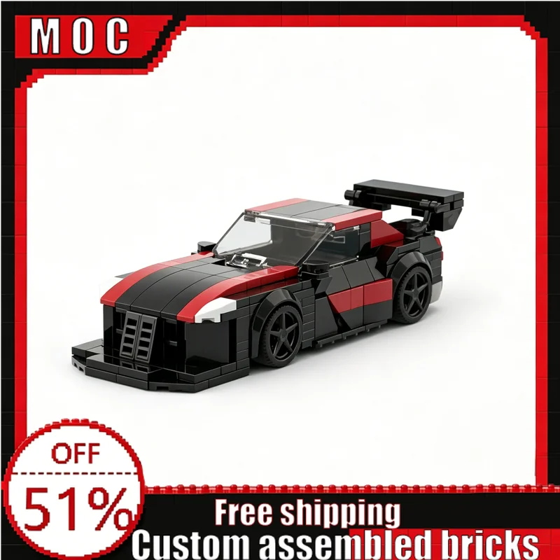334 Parts Falconridge Typhoon S Racing Car Building Blocks Bricks Model Custom DIY Educational Assembly Toy Boys Birthday Gifts
334 Parts Falconridge Typhoon S Racing Car Building Blocks Bricks Model Custom DIY Educational Assembly Toy Boys Birthday Gifts