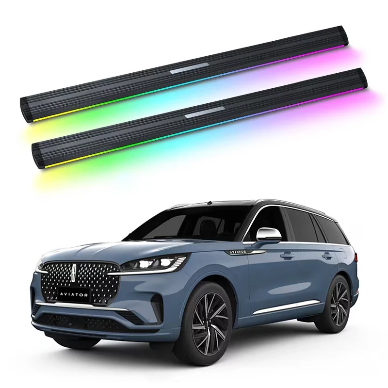 Automatic Electric Power Side Step Running Board Neon Led Light for Lincoln Aviator 2025
Automatic Electric Power Side Step Running Board Neon Led Light for Lincoln Aviator 2025