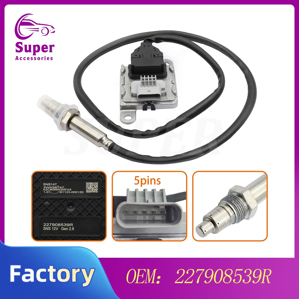 22790 8539R 5WK96747 227908539R 93457719 93463066 24V Original New Nitrogen Oxygen NOx Sensor 24V For RENAULT Opel Vivaro Combi
22790 8539R 5WK96747 227908539R 93457719 93463066 24V Original New Nitrogen Oxygen NOx Sensor 24V For RENAULT Opel Vivaro Combi