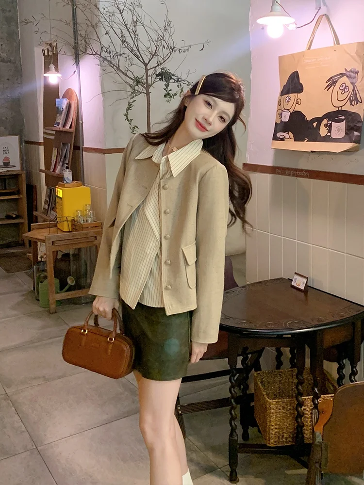 Yang Bubble i ort Jaet Women's round Ne Slim Fit Spring Autumn New Sle Faionable Polyester Fiber Long Sve Coat
Yang Bubble i ort Jaet Women's round Ne Slim Fit Spring Autumn New Sle Faionable Polyester Fiber Long Sve Coat