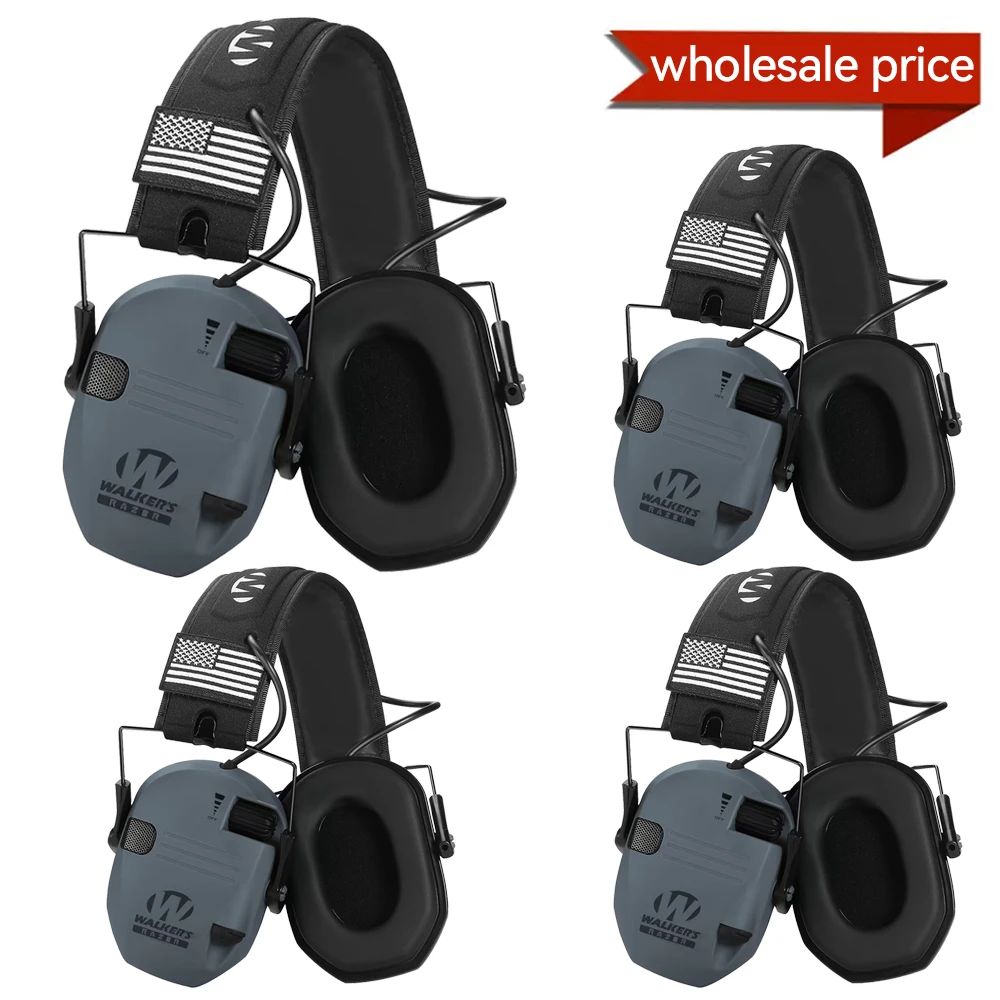4pcs NRR 23dB Shooting Ear Protection with US Flag Electronic Earmuffs for Shooting/Hunting Noise Reduction Headphones
4pcs NRR 23dB Shooting Ear Protection with US Flag Electronic Earmuffs for Shooting/Hunting Noise Reduction Headphones