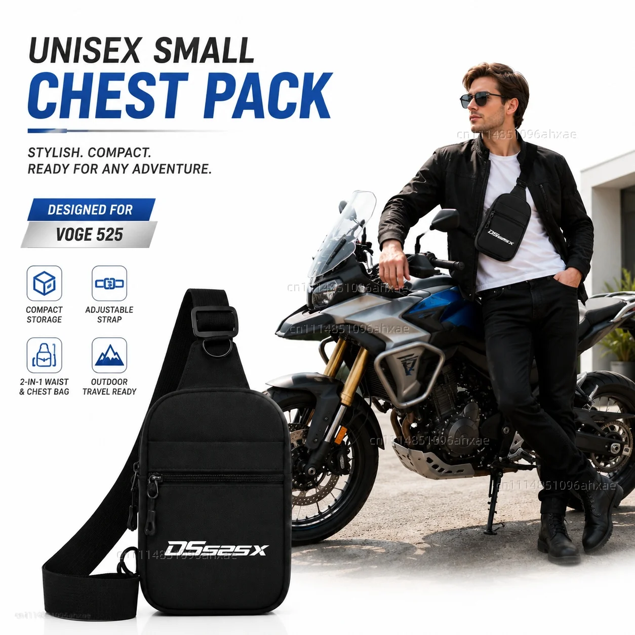 Motorcycle 2In1 Multi-functional Waist Bag Chest Bag Outdoor Travel Bag Waterproof Riding For VOGE 525 DSX DSX525 DS 525X
Motorcycle 2In1 Multi-functional Waist Bag Chest Bag Outdoor Travel Bag Waterproof Riding For VOGE 525 DSX DSX525 DS 525X