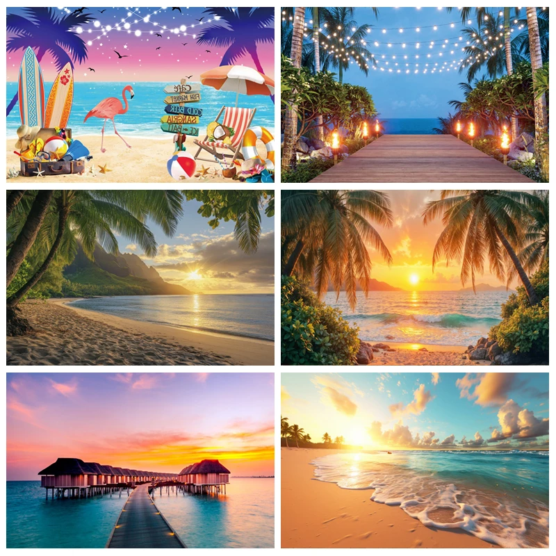 Summer Seaside Sunset Photography Backdrop Palm Trees Tropical Beach Background Baby Shower Happy Birthday Party Decoration
Summer Seaside Sunset Photography Backdrop Palm Trees Tropical Beach Background Baby Shower Happy Birthday Party Decoration