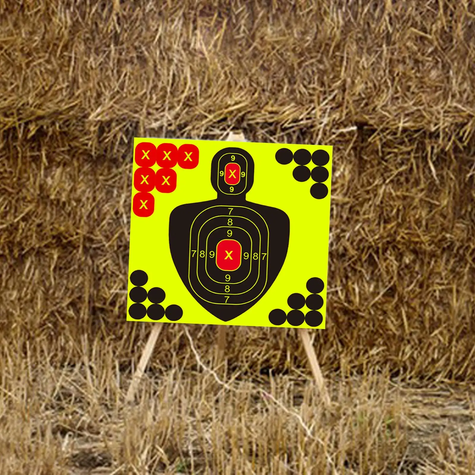 Set of 10 Reactive Paper Targets, 8 Inch Target Stickers for Training and Practice
Set of 10 Reactive Paper Targets, 8 Inch Target Stickers for Training and Practice