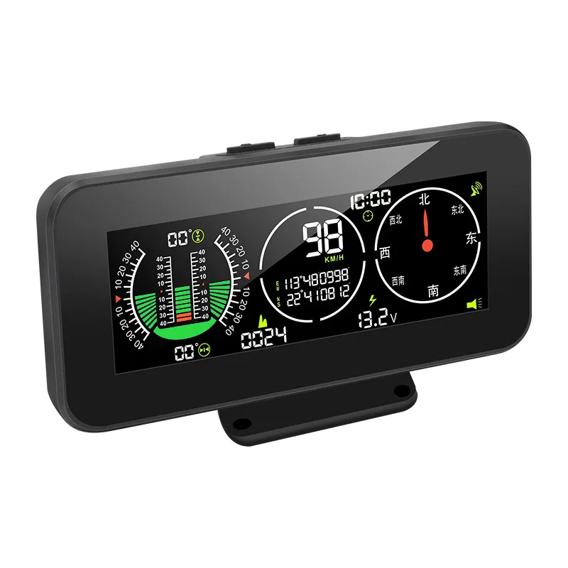 M50 Slope Meter Display GPS+BDS Dual System Head up Display M60 HUD Intelligent Inclinometer Off-road 4X4 Car HUD Custom
M50 Slope Meter Display GPS+BDS Dual System Head up Display M60 HUD Intelligent Inclinometer Off-road 4X4 Car HUD Custom