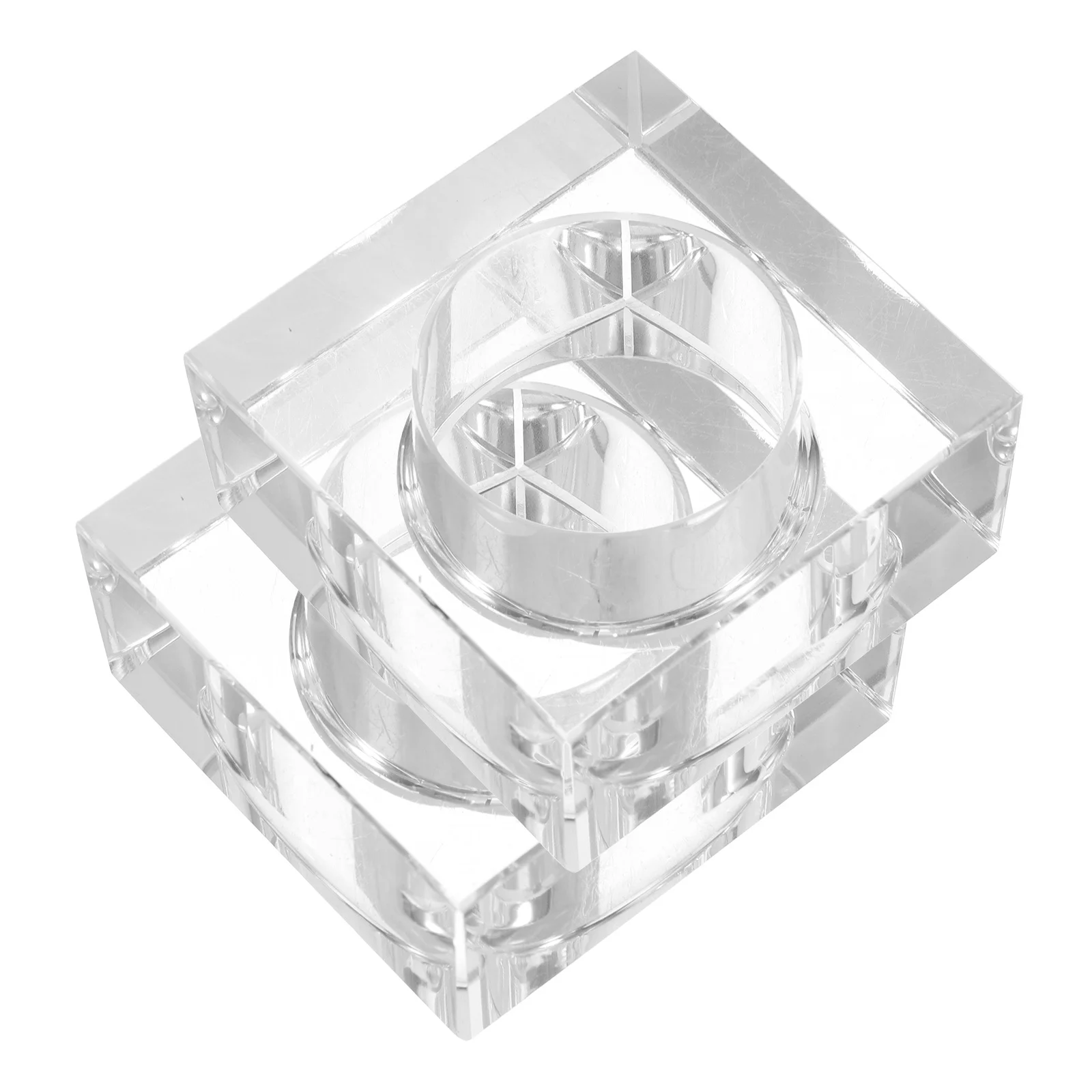 2Pcs Crystal Napkin Rings Transparent Elegant Napkin Holders Dining Table Decorative Wedding Party Clear Square Ring Accessories
2Pcs Crystal Napkin Rings Transparent Elegant Napkin Holders Dining Table Decorative Wedding Party Clear Square Ring Accessories