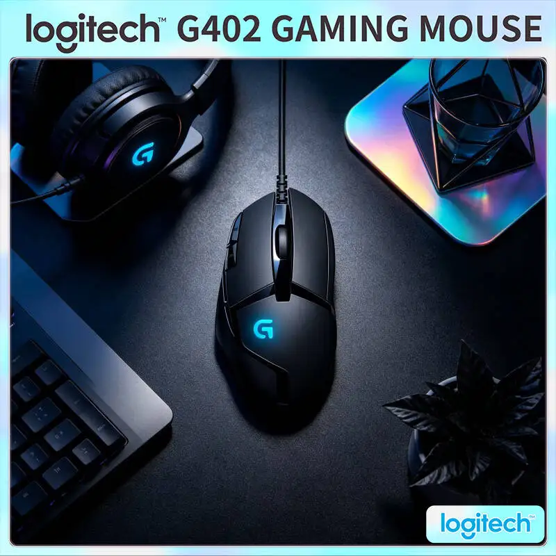 Professional Logitech G402 Gaming Mouse 32-Bit ARM Processor 1ms Response Anti-Slip for Competitive Gamers
Professional Logitech G402 Gaming Mouse 32-Bit ARM Processor 1ms Response Anti-Slip for Competitive Gamers