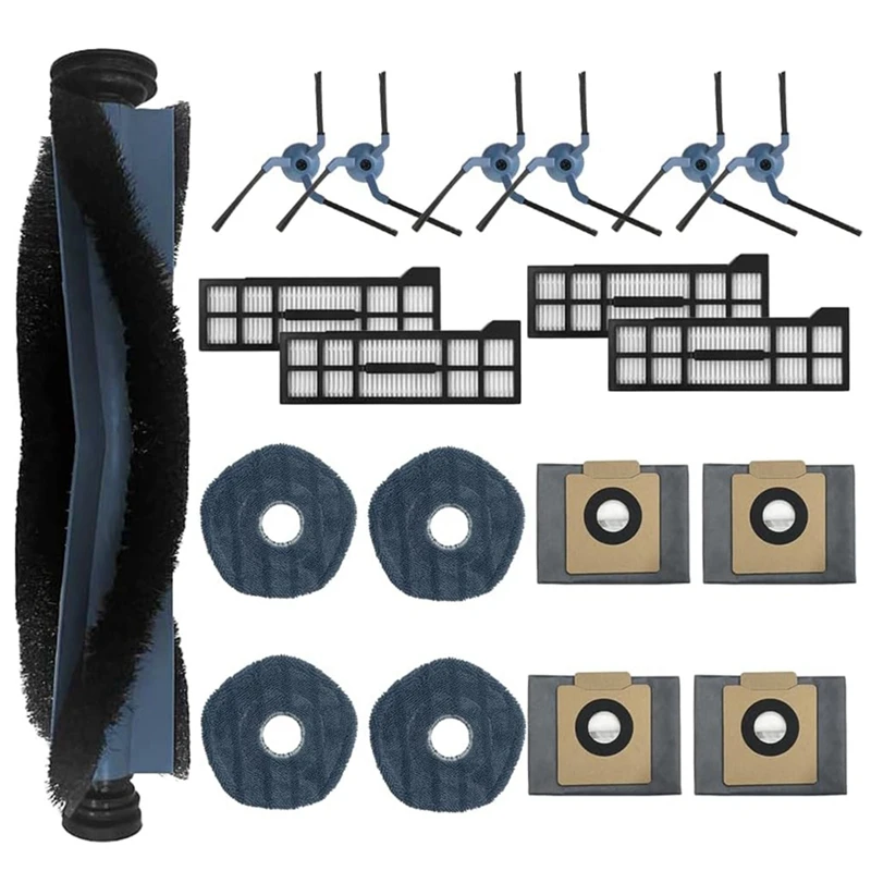 X17A 2025 NEW-For Eufy X10 Pro Omni Robot Vacuum Cleaner Main Side Brush Hepa Filters Mop Cloth Dust Bags Spare Parts
X17A 2025 NEW-For Eufy X10 Pro Omni Robot Vacuum Cleaner Main Side Brush Hepa Filters Mop Cloth Dust Bags Spare Parts