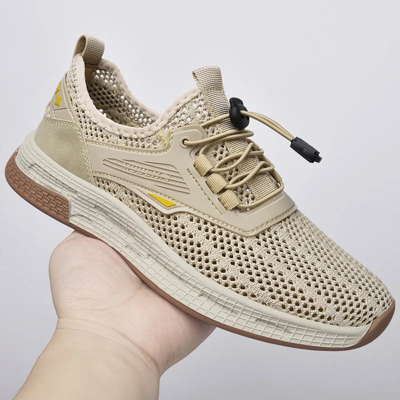 Men's shoes, breathable mesh shoes for summer, sports and leisure shoes, men's hiking shoes, tourist shoes
Men's shoes, breathable mesh shoes for summer, sports and leisure shoes, men's hiking shoes, tourist shoes