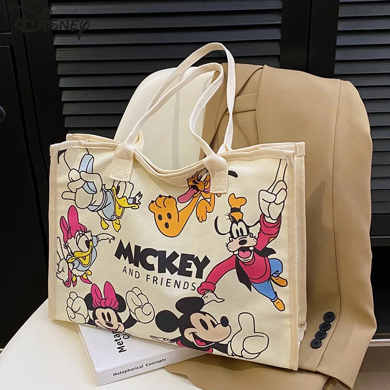 New Mickey Women's Handbag Fashion High Quality Canvas Girl Shopping Bag Cartoon Cute Versatile Large Capacity Girl Shoulder Bag
New Mickey Women's Handbag Fashion High Quality Canvas Girl Shopping Bag Cartoon Cute Versatile Large Capacity Girl Shoulder Bag